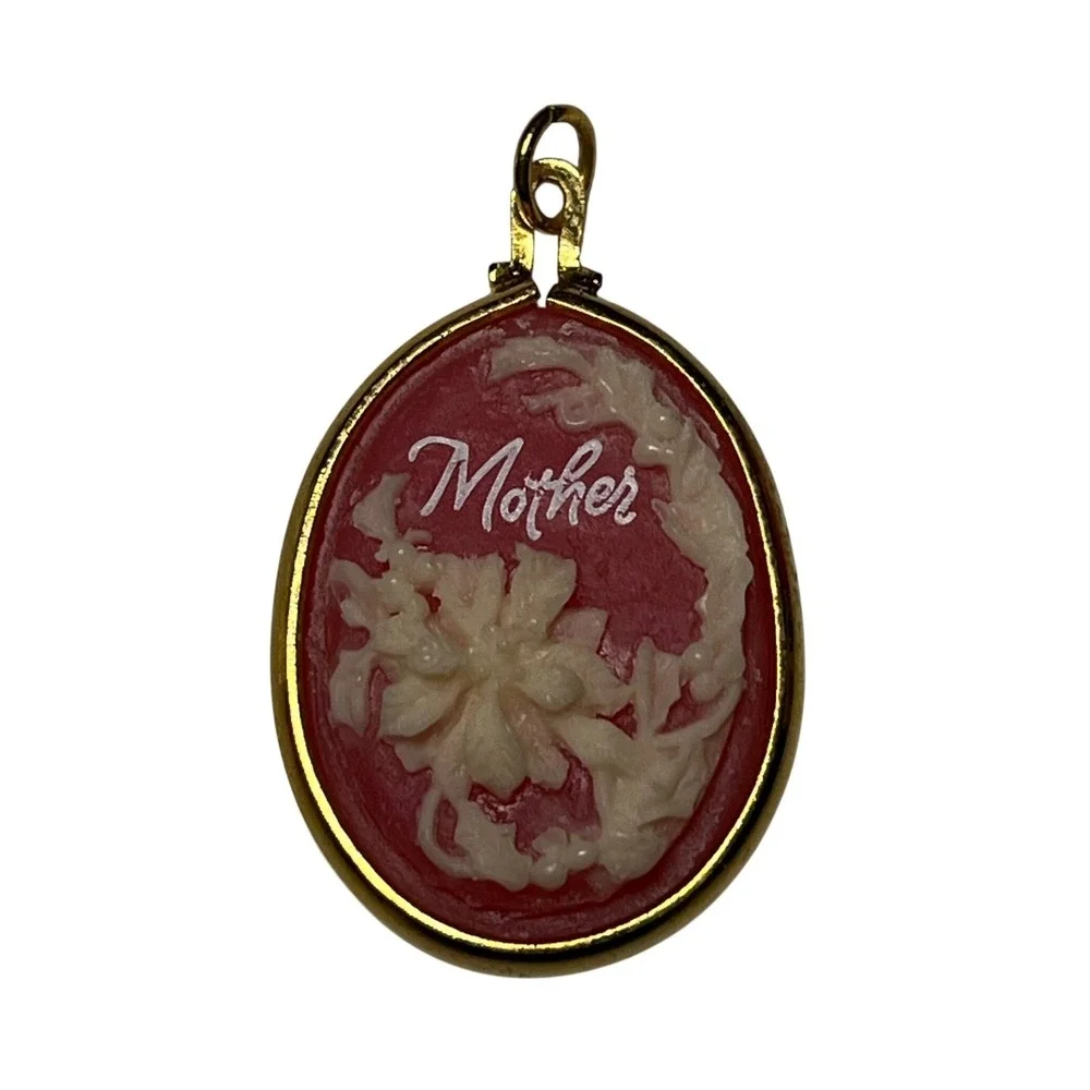 Hallmark Keepsake Ornament Miniature Handcrafted Cameo‎ Mother Dated 1990